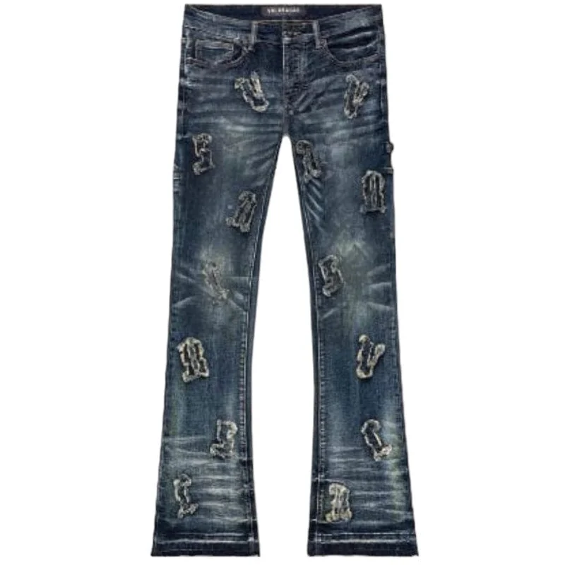 Valabasas "Loomis" Denim Stacked Jean (Blue Wash) VLBS3897