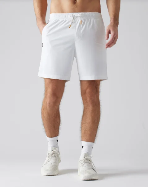 Rhone Men's 7-Inch Pursuit Lined Short - Bright White