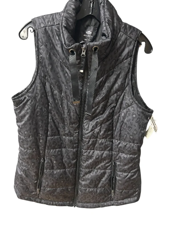 Vest Puffer & Quilted By Maurices In Animal Print, Size: L