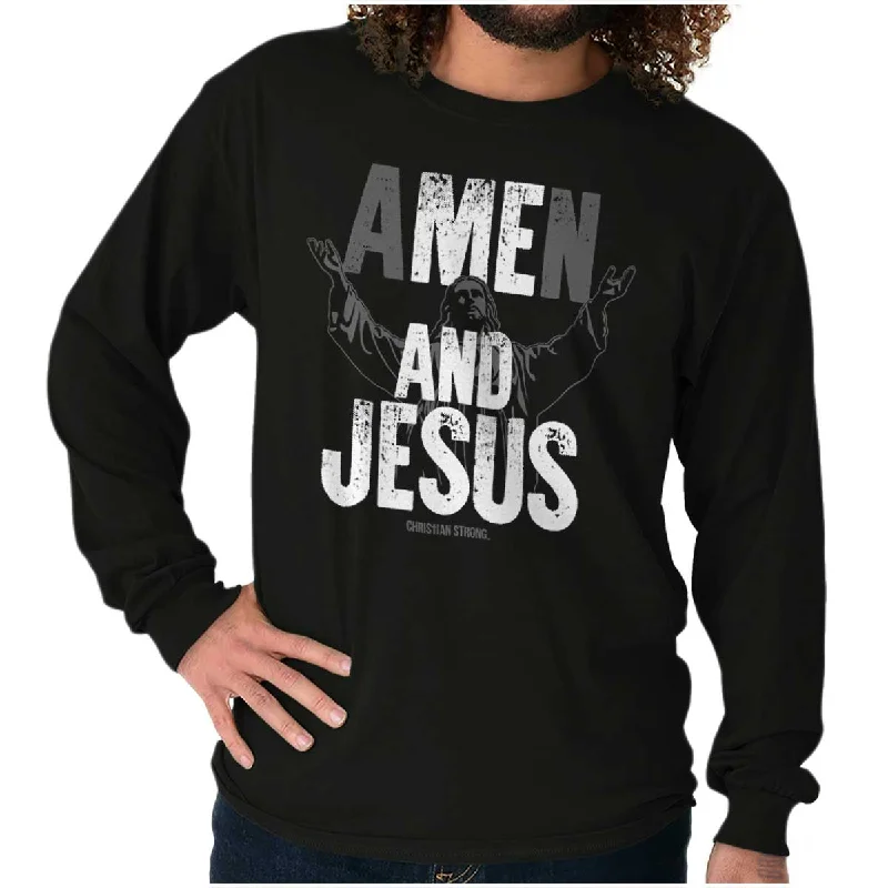 Me and Jesus Long Sleeve T Shirt