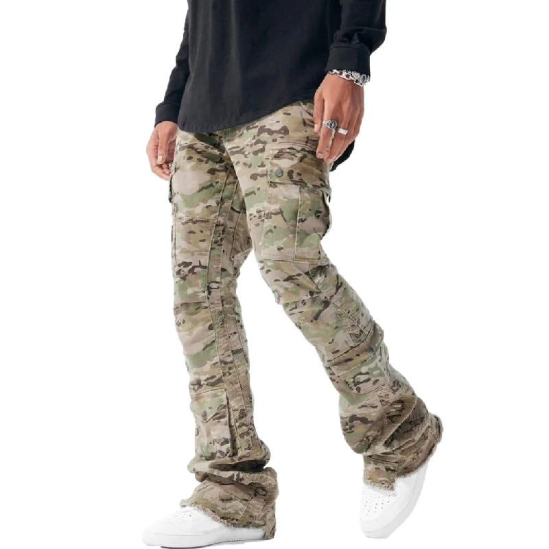 JORDAN CRAIG SEAN STACKED AVIATION GARGO PANTS CAMO 2.0