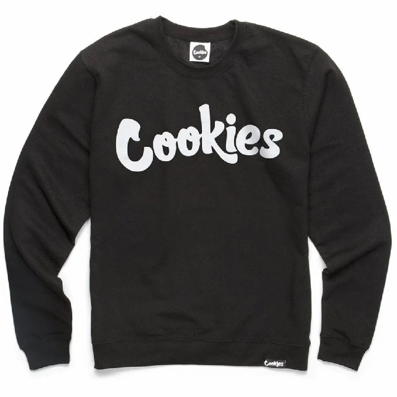 Cookies Original Mint Fleece Crewneck (Black/White) 1561C6188