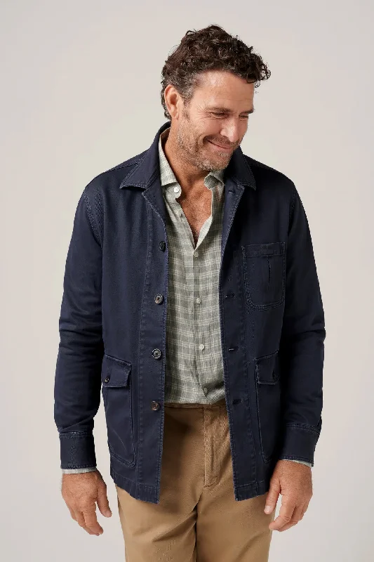 Christian Kimber Fitzroy Chore Jacket - Charcoal