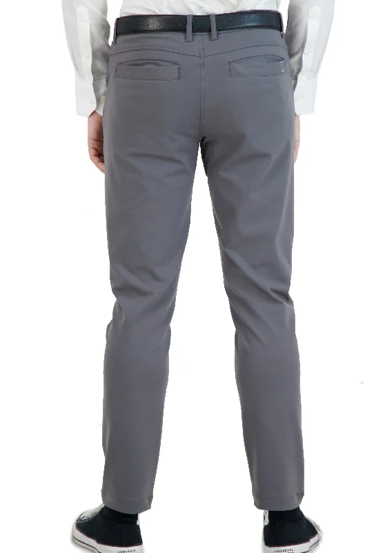 All Day, Everyday Super - Stretch Men's Pants - Business Casual - Grey - Performance Collection