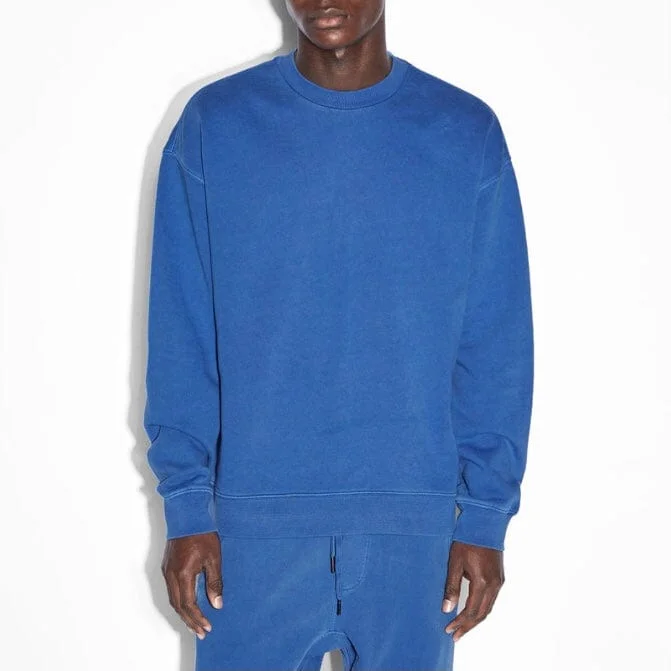 Ksubi 4 X 4 Biggie Crewneck (Cobalt Blue) MSP23FL010