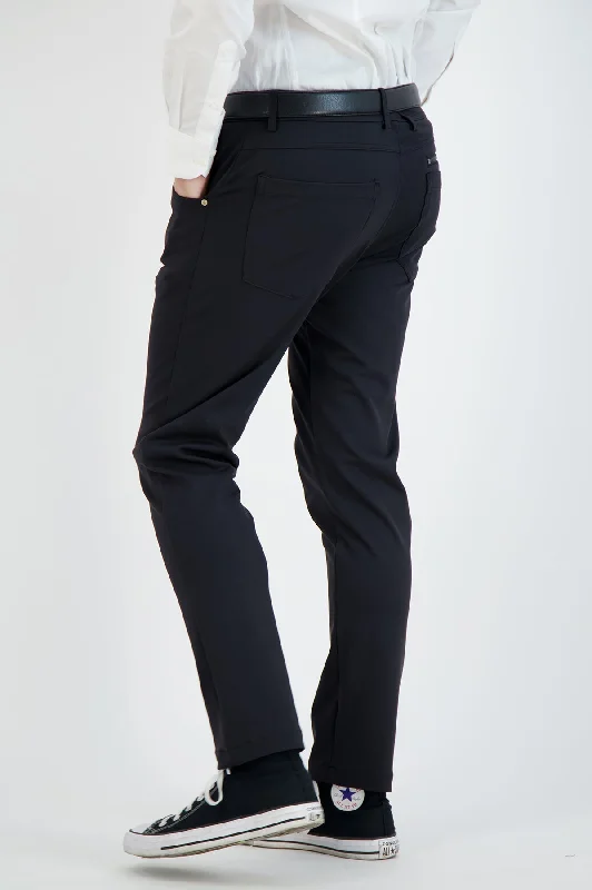 NEW & UPDATED Super - Stretch Men's Chinos -Casual - Black - Performance Collection