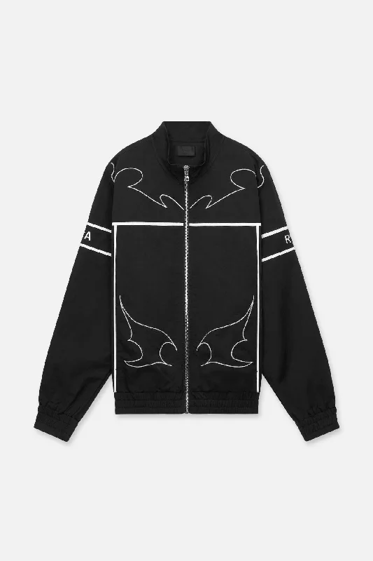 JASON TRACK JACKET | BLACK & WHITE WESTERN