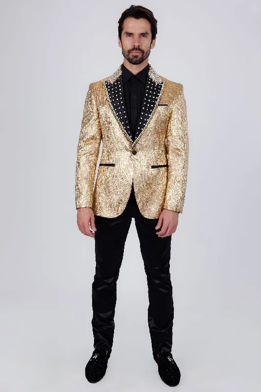 Amusing Origins Rhinestone Blazer