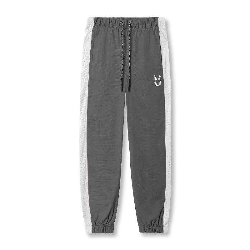 0796. Ripstop Oversized Track Pant - Space Grey