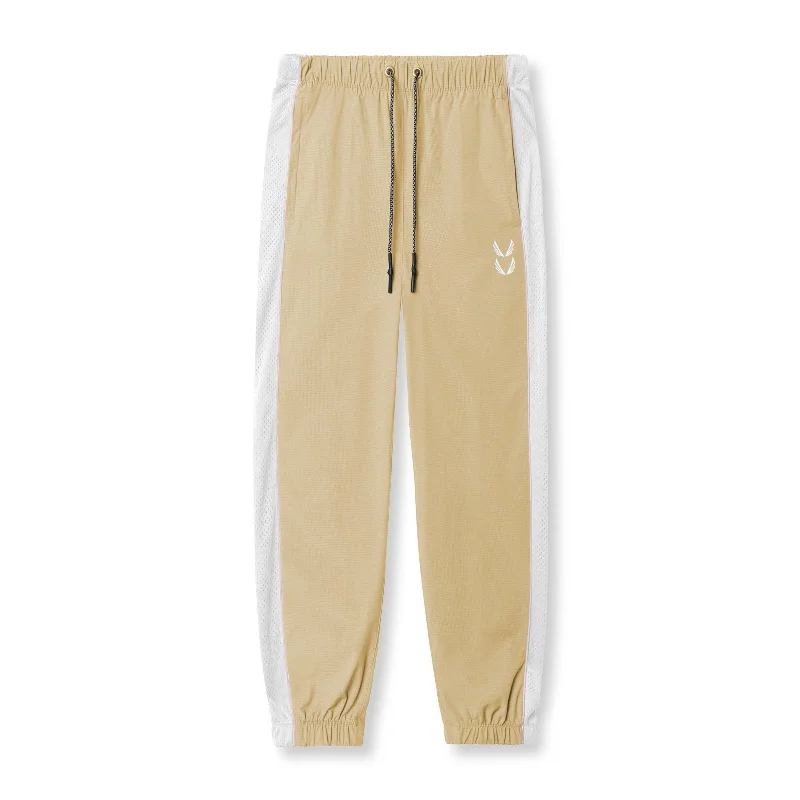 0796. Ripstop Oversized Track Pant - Khaki