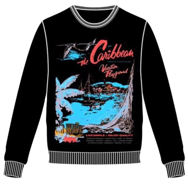 Mr.Wave Caribbean Crew Neck (Black)