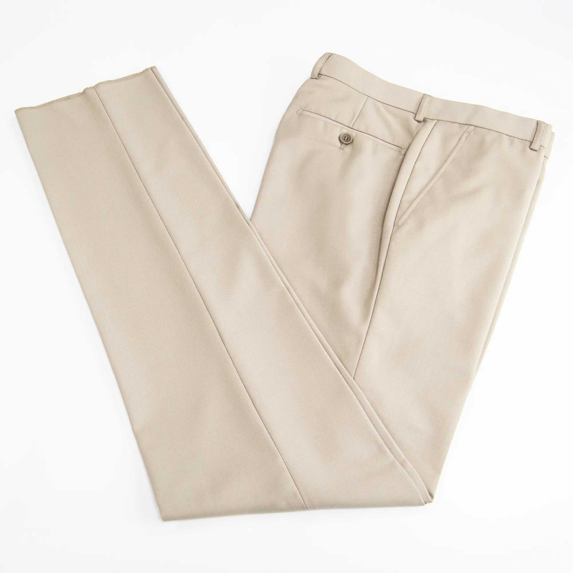 Luciano | Beige Slim-Fit Pants