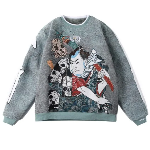 VeryRare Nozarashi Gosuke Crewneck (Grey)