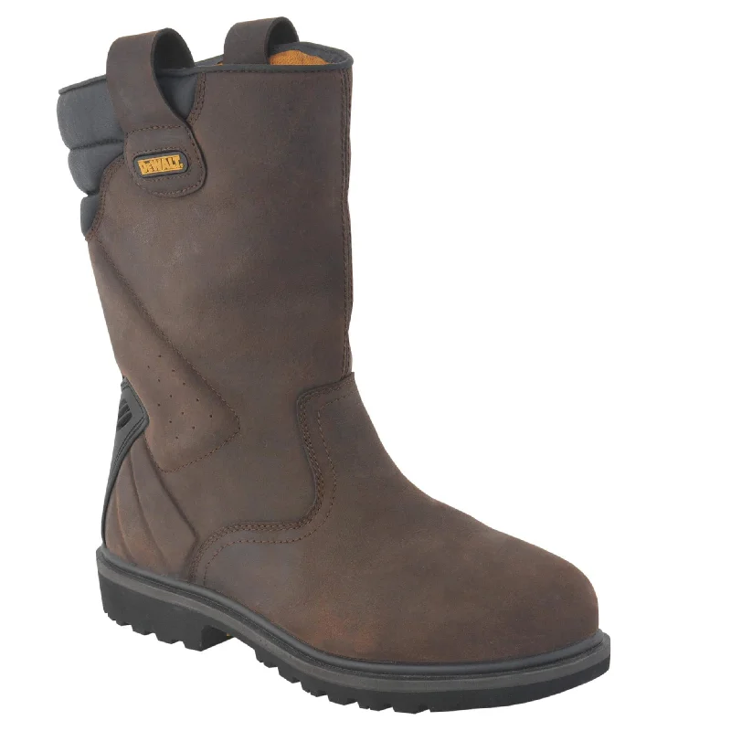 DeWalt Rigger Brown Welted Rigger Safety Boots