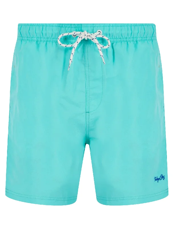 Namaste 3 Classic Swim Shorts in Blue Radiance - Tokyo Laundry