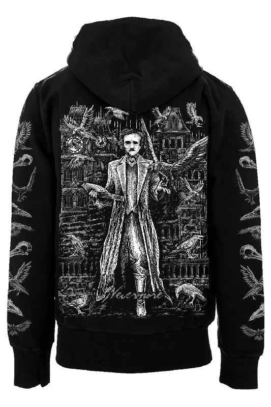 Edgar Allan Poe Hoodie [Zipper or Pullover]