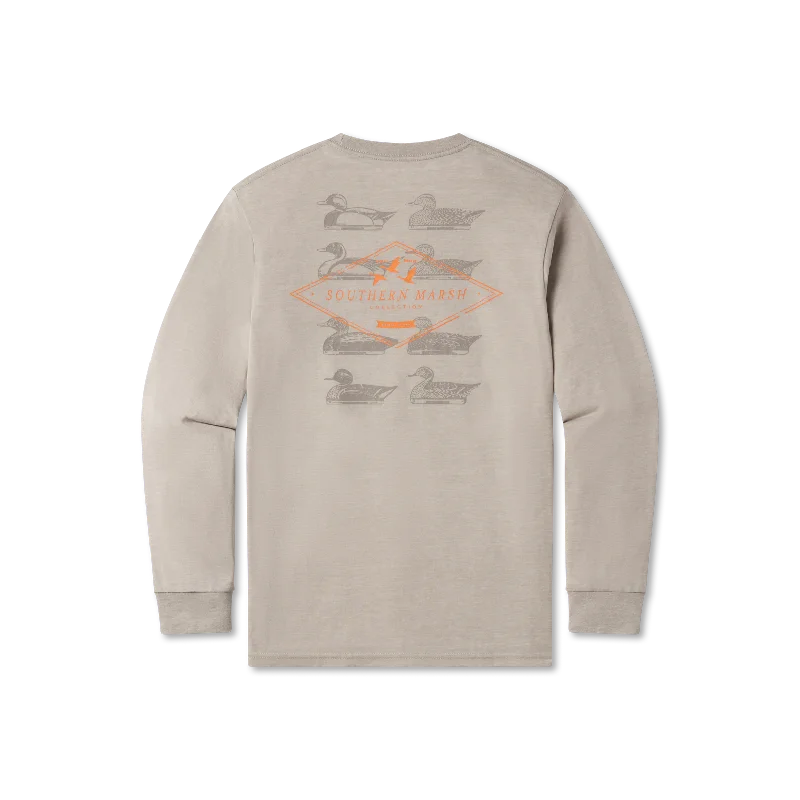 SEAWASH™ Tee - Decoy Stamp - Long Sleeve