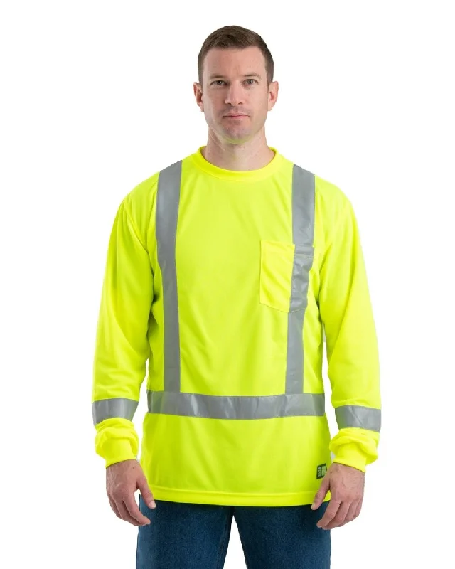 Men's Hi Vis Class 3 Long Sleeve Tee