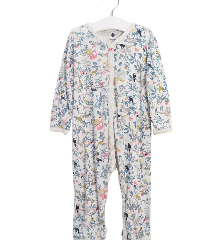 Petit Bateau Long Sleeve Jumpsuit 2T