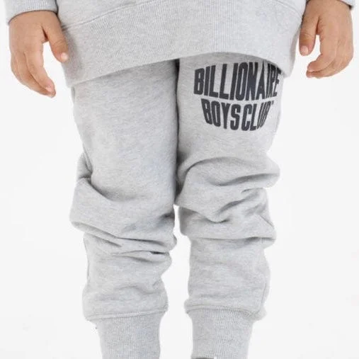 Kids Billionaire Boys Club BB Boom Sweatpants (Heather Grey) 823-1101