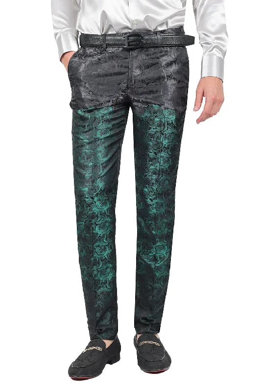 TWO TONE FLORAL Pants