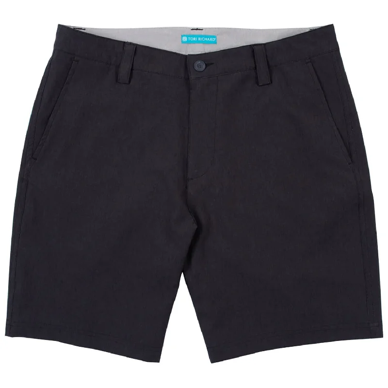 Tori Richard 8-Inch Surf N Turf Shorts - Black