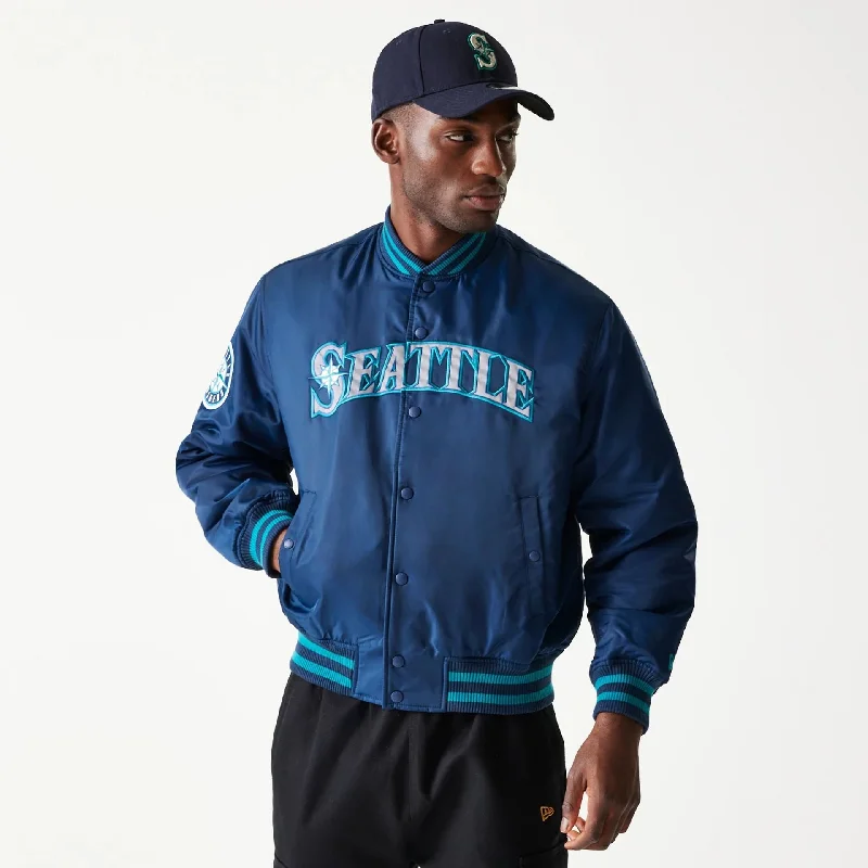 Seattle Mariners MLB Stadium Navy Jacket