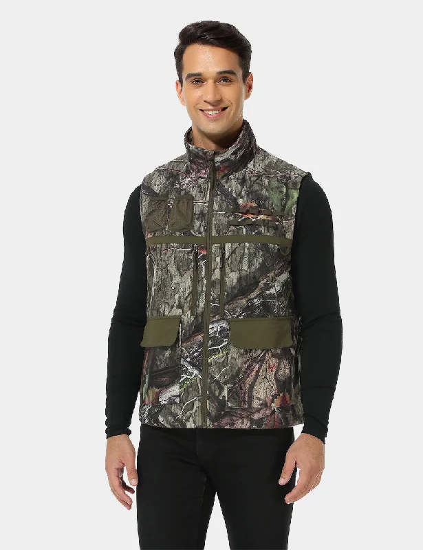 Final Sale - Men's Heated Hunting Vest - Camouflage, Mossy Oak® Country DNA (Apparel Only)