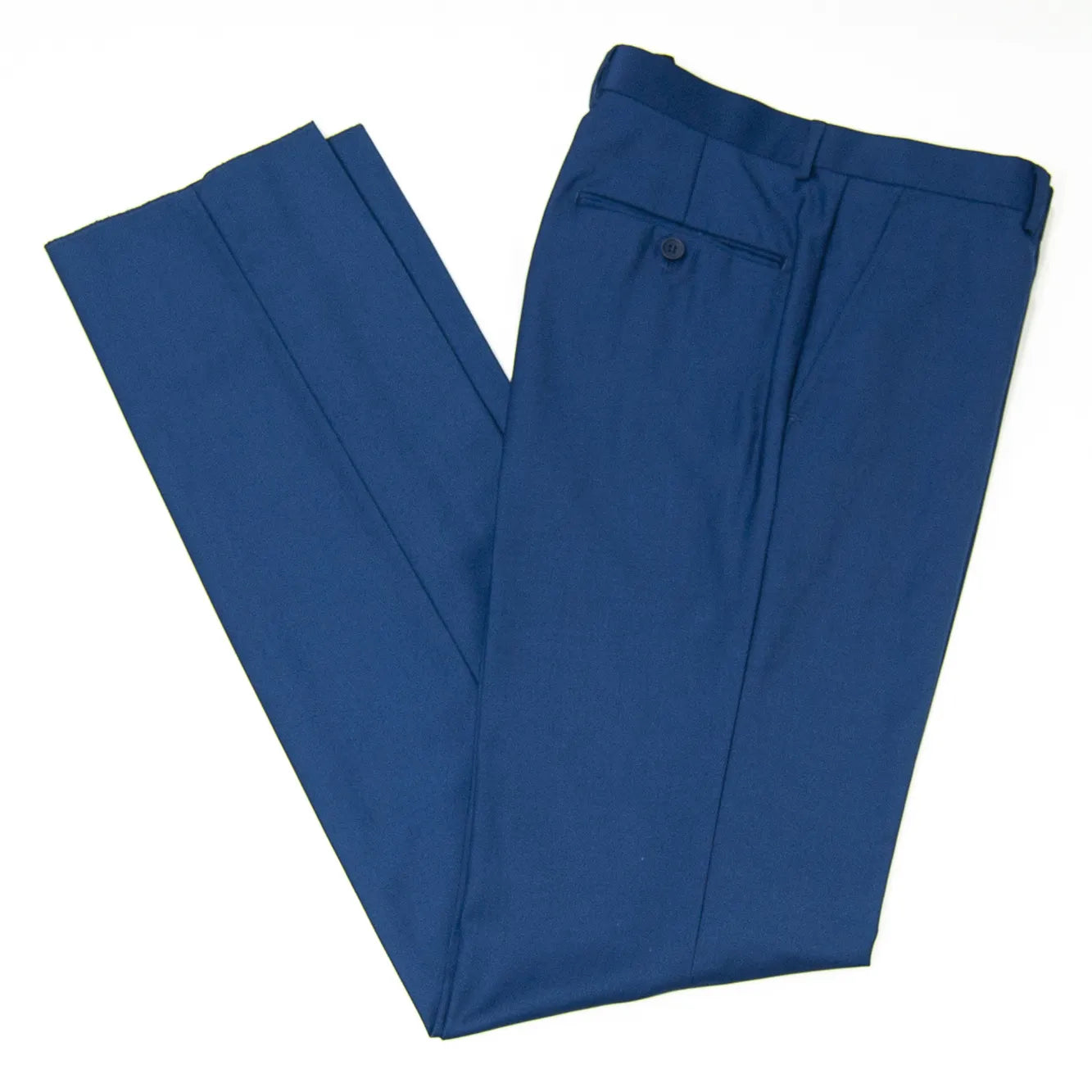 Luciano | French Blue Slim-Fit Pants