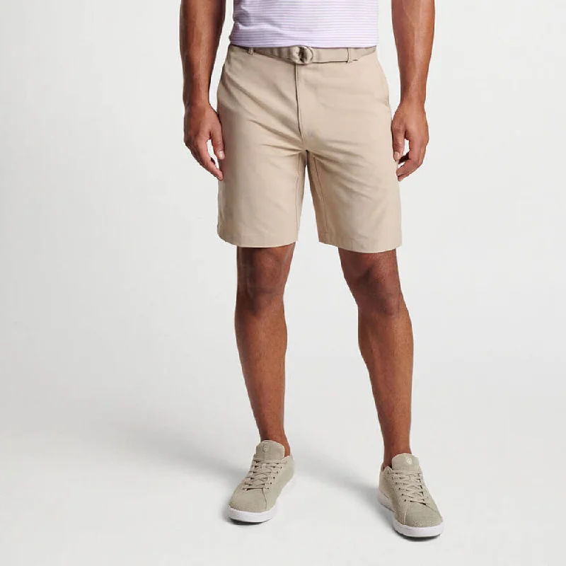 Peter Millar 9-Inch Shackleford Performance Hybrid Shorts - Beech Wood*