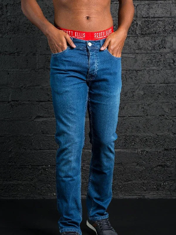 Straight Style | EZ359 Jeans | Light Wash