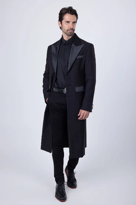 Fabledrobe Solid Long Coat