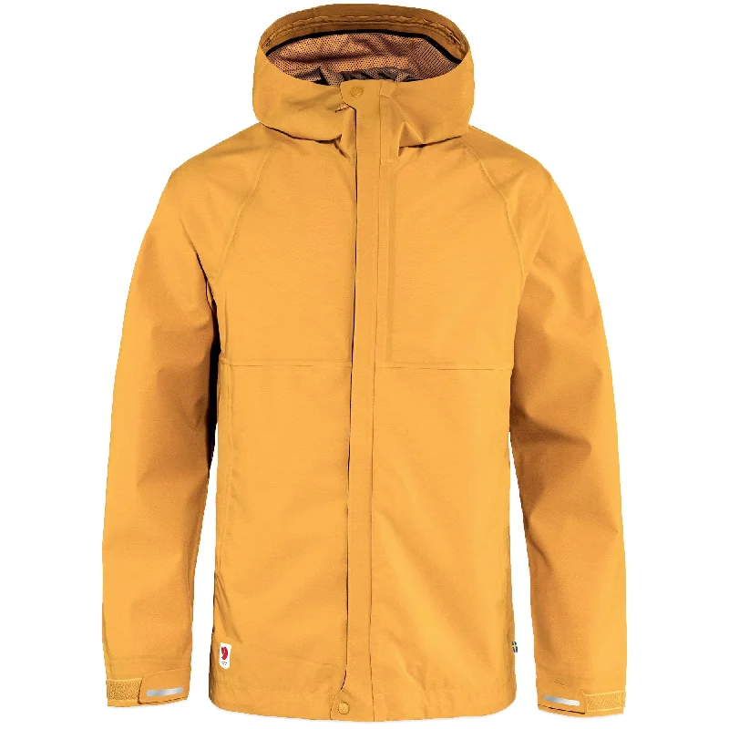 Fjallraven High Coast Hydratic Trail Jacket - Mustard Yellow