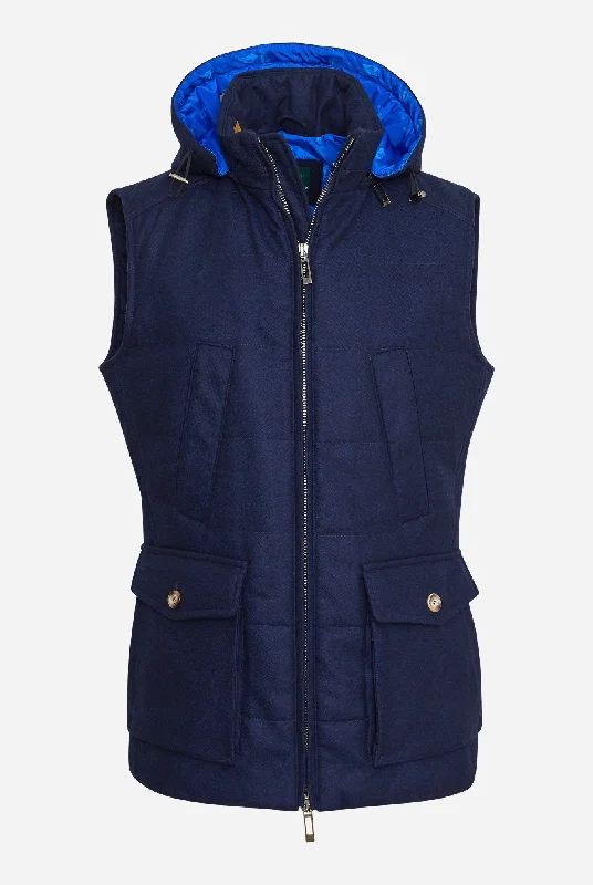 Maund Gilet in Navy