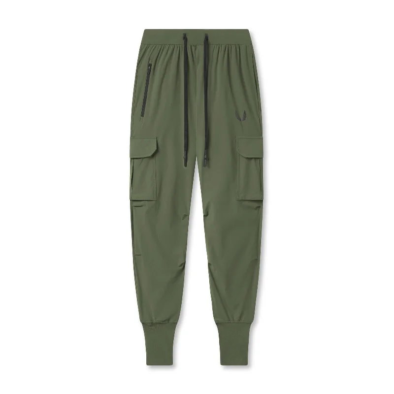 0825. Tetra-Lite® Cargo High Rib Jogger - Olive