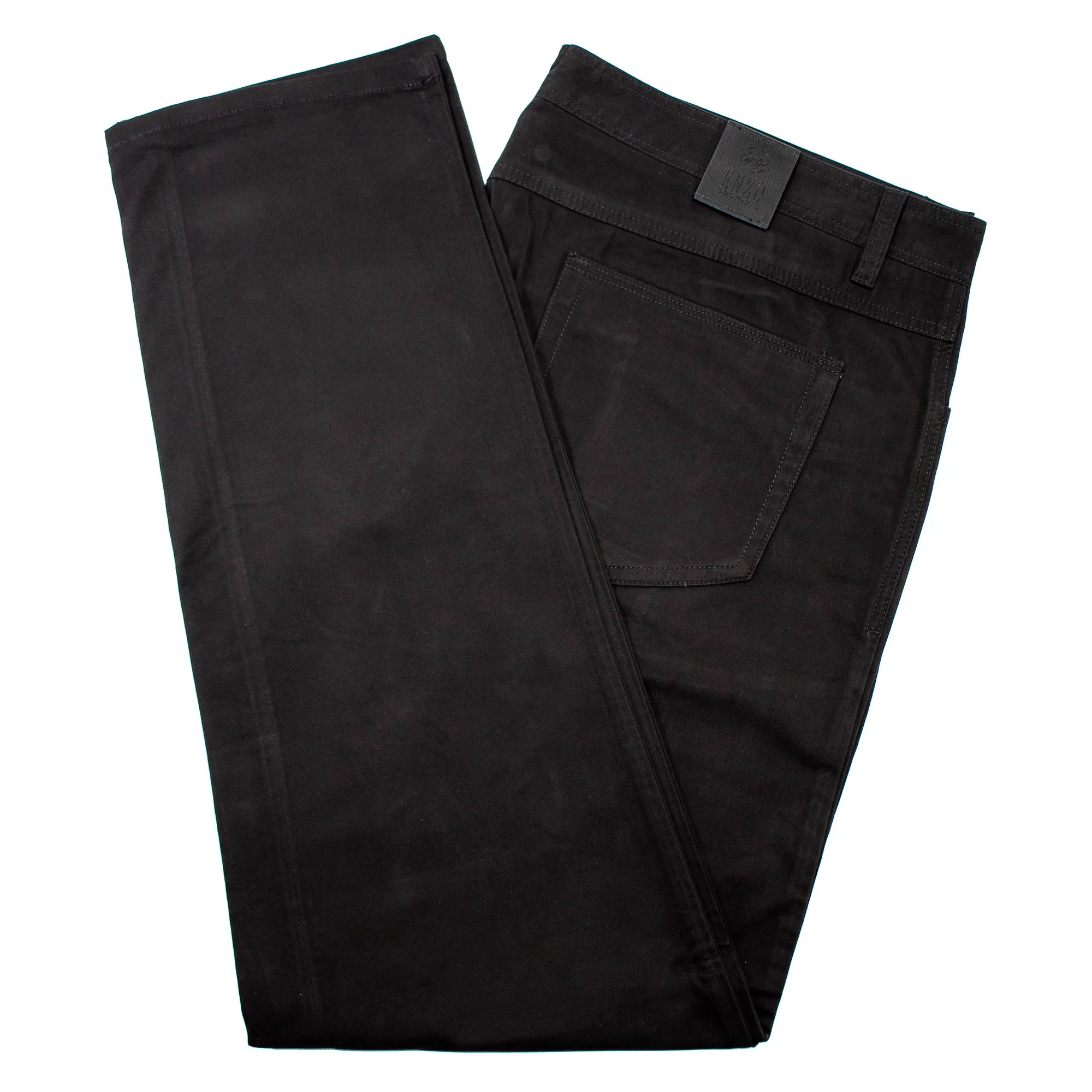 Black Skinny Stretch Slim-Fit Chino