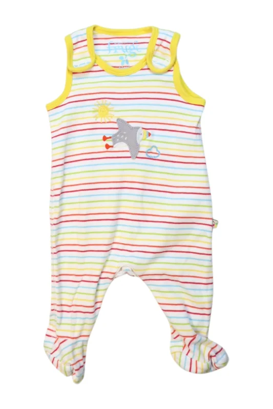 Frugi Sleeveless Animal Sleeveless Jumpsuit 0-3M