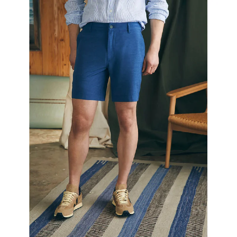 Faherty 7-Inch Belt Loop All Day Shorts - Navy