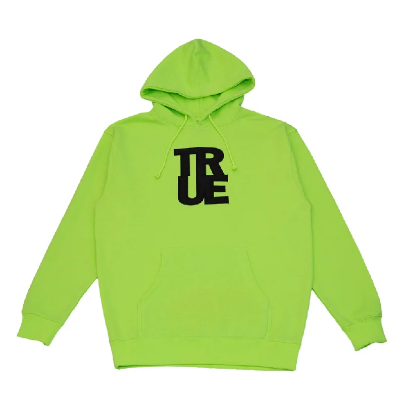 Men's True Logo Hoodie Safety Yellow