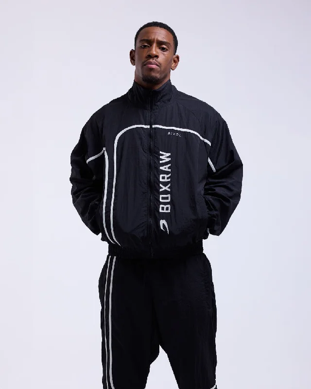 Bivol x BOXRAW Track Jacket - Black