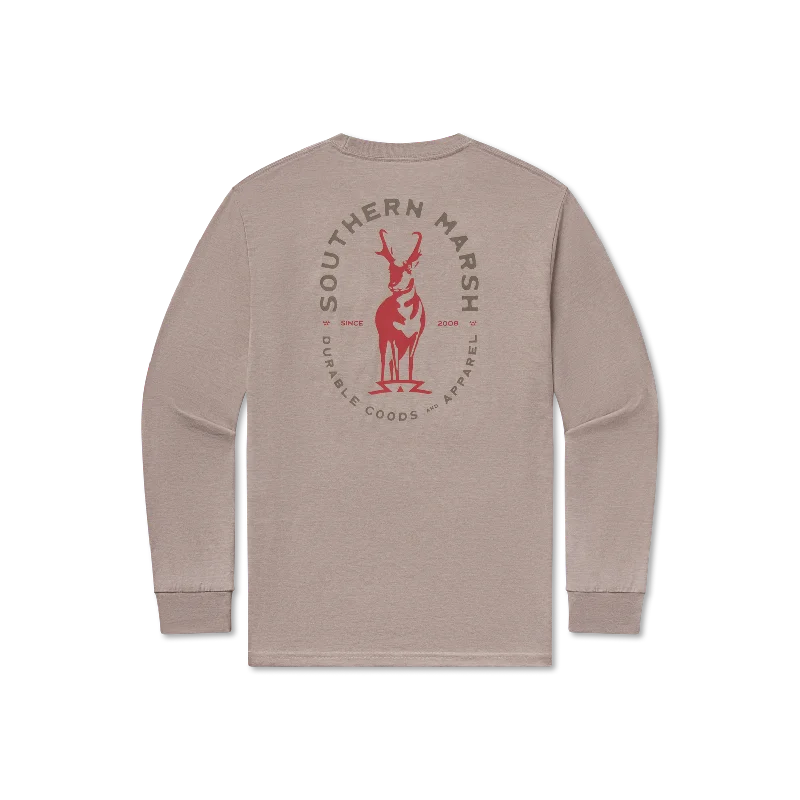 Seawash™ Tee - Stag - Long Sleeve