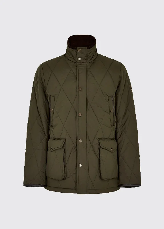 Farmley Men’s Quilted Jacket - Olive