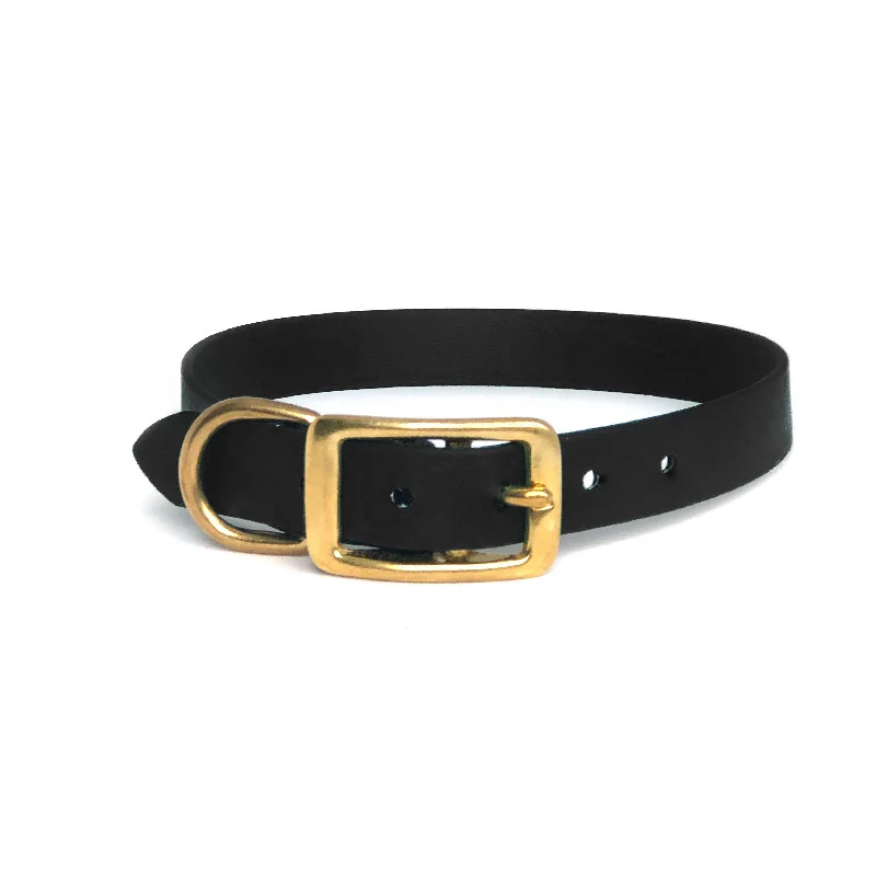 Vegan Leather Collar | Black