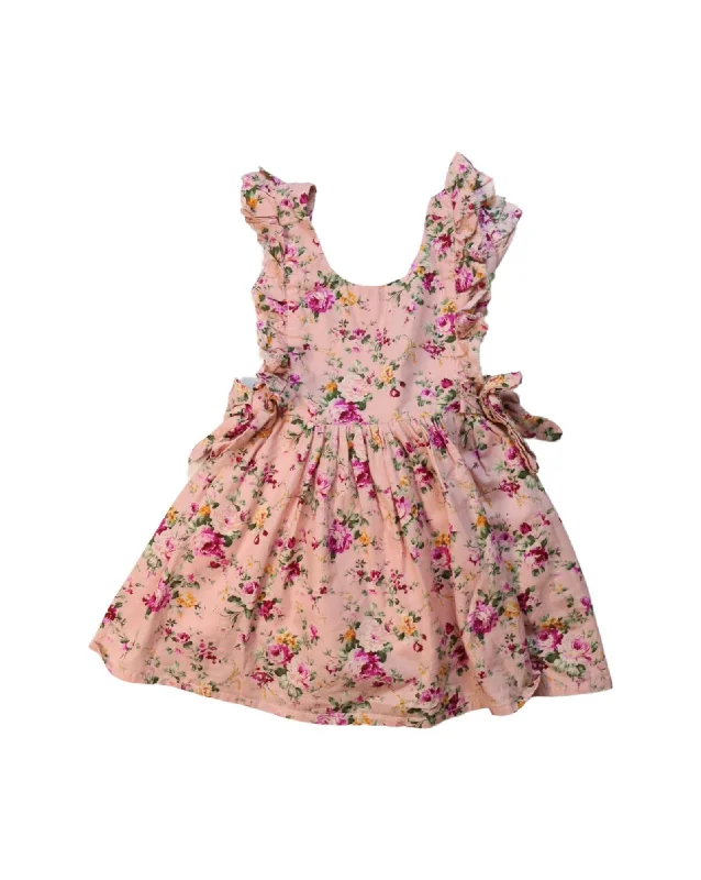 Designer Kidz Overall Dress 12M