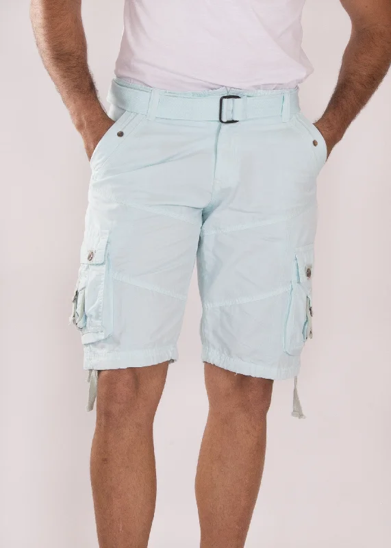 The Classic Cargo Shorts Solid Soft Mint