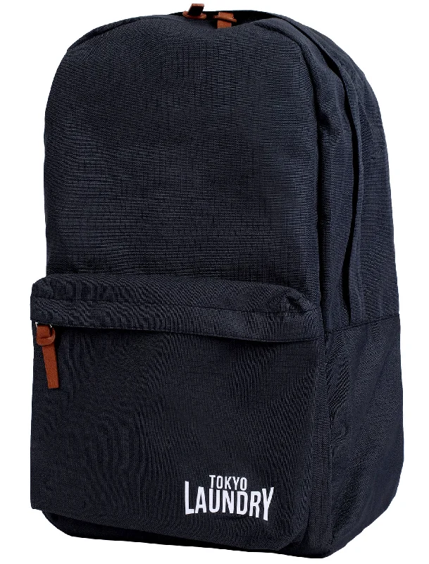 Cross Avenue 2 Canvas Backpack In True Navy - Tokyo Laundry