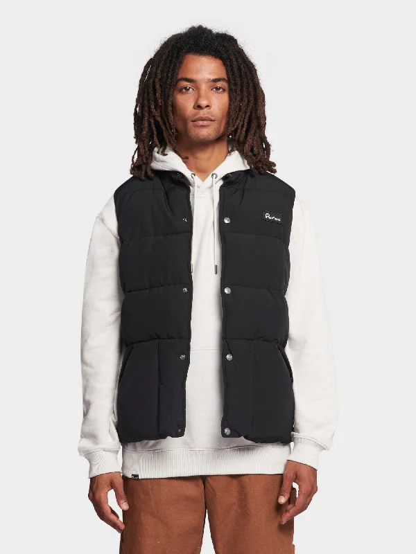 Puffer Outback Vest in Black