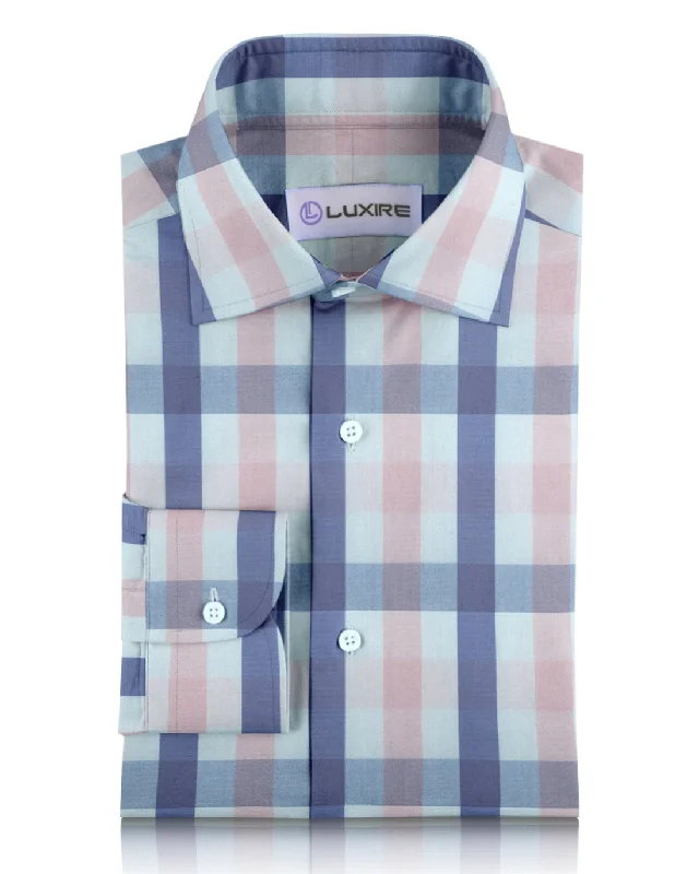 Blue Peach Tattersall Shirt