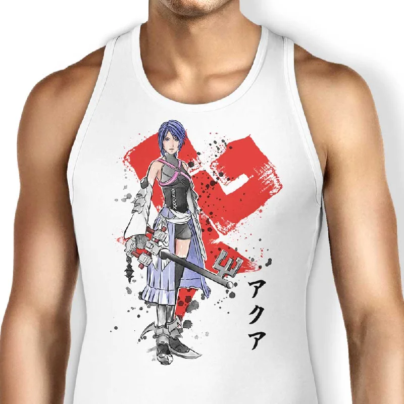 Watercolor Keyblade Master - Tank Top