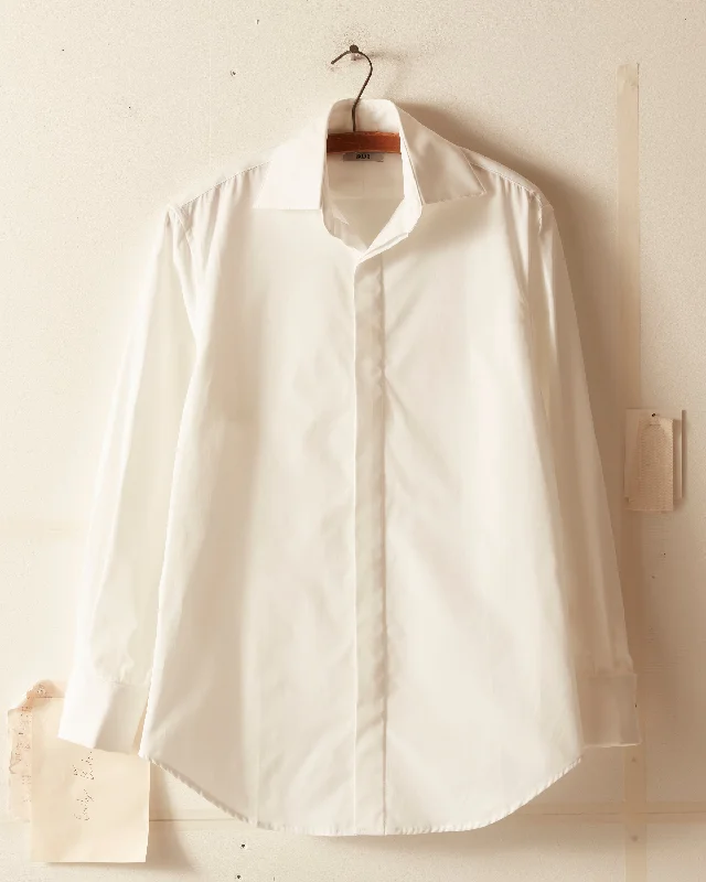 Fly Front Tuxedo Shirt